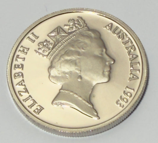1993 5 Cent Proof Coin - comes in 2x2