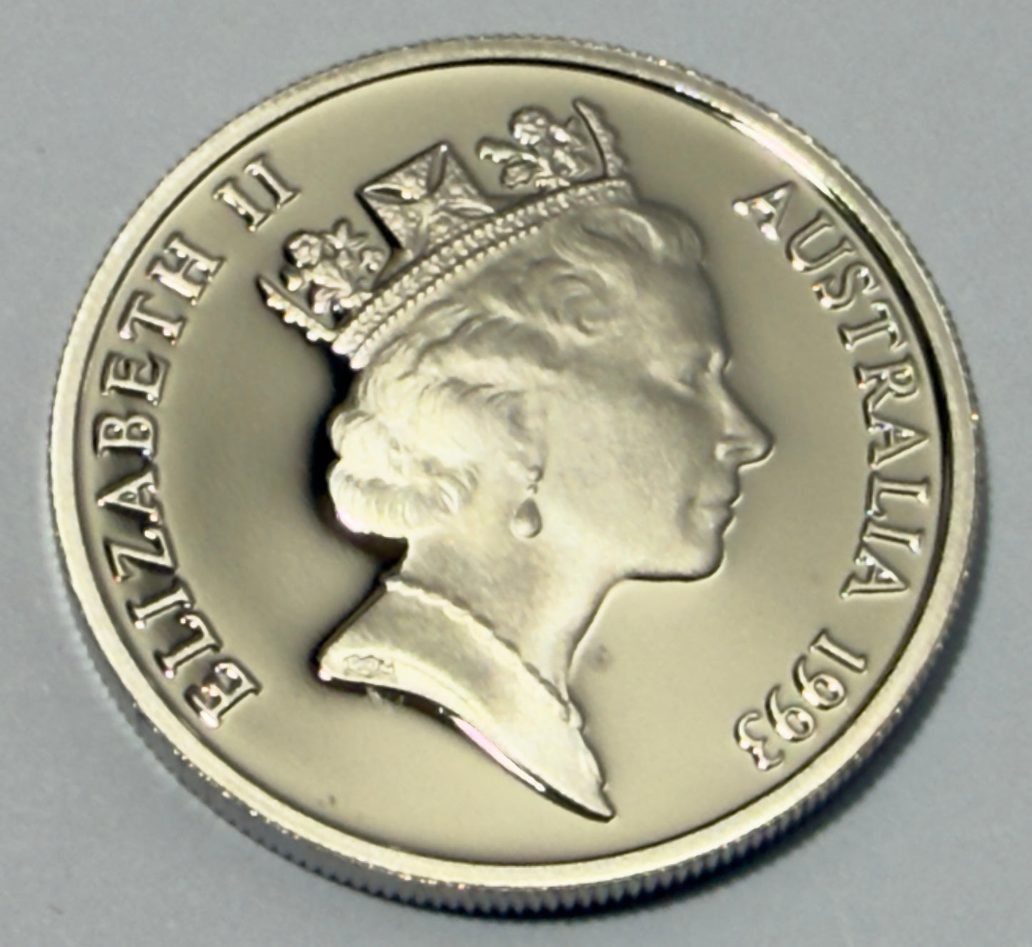 1993 10 Cent Proof Coin - comes in 2x2