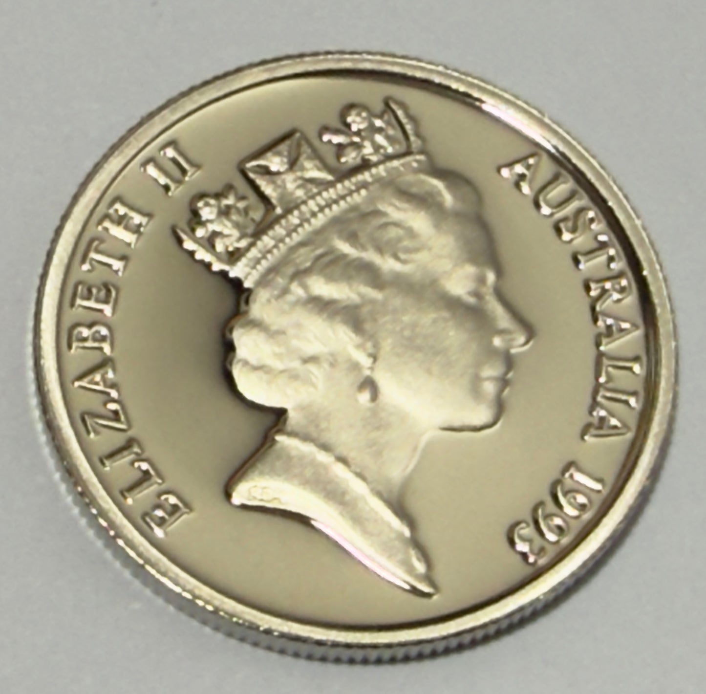 1993 10 Cent Proof Coin - comes in 2x2