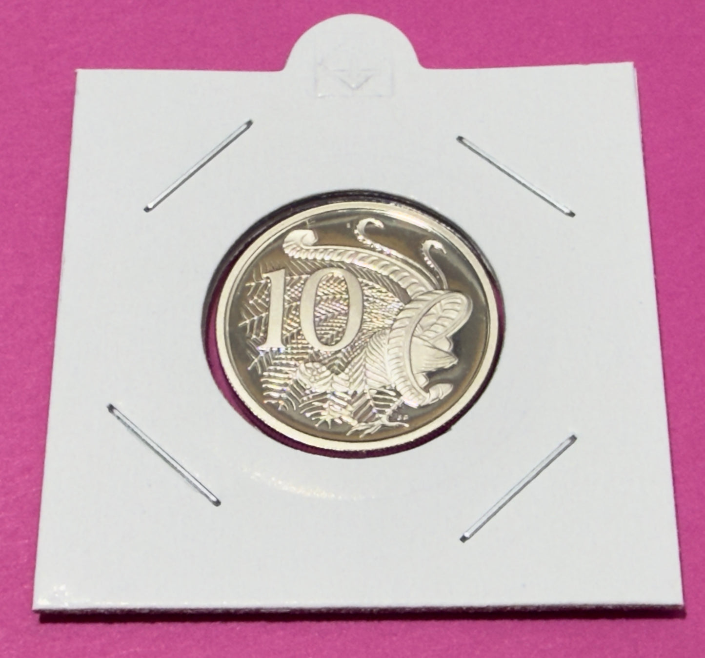 1993 10 Cent Proof Coin - comes in 2x2