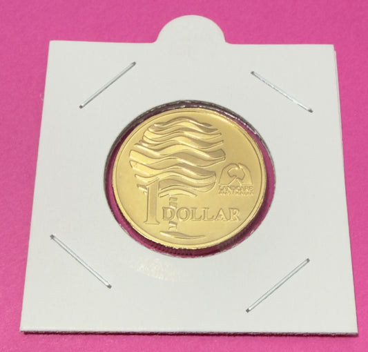 1993 $1 Proof Coin - One Dollar Water is Life Proof Coin - comes in 2x2