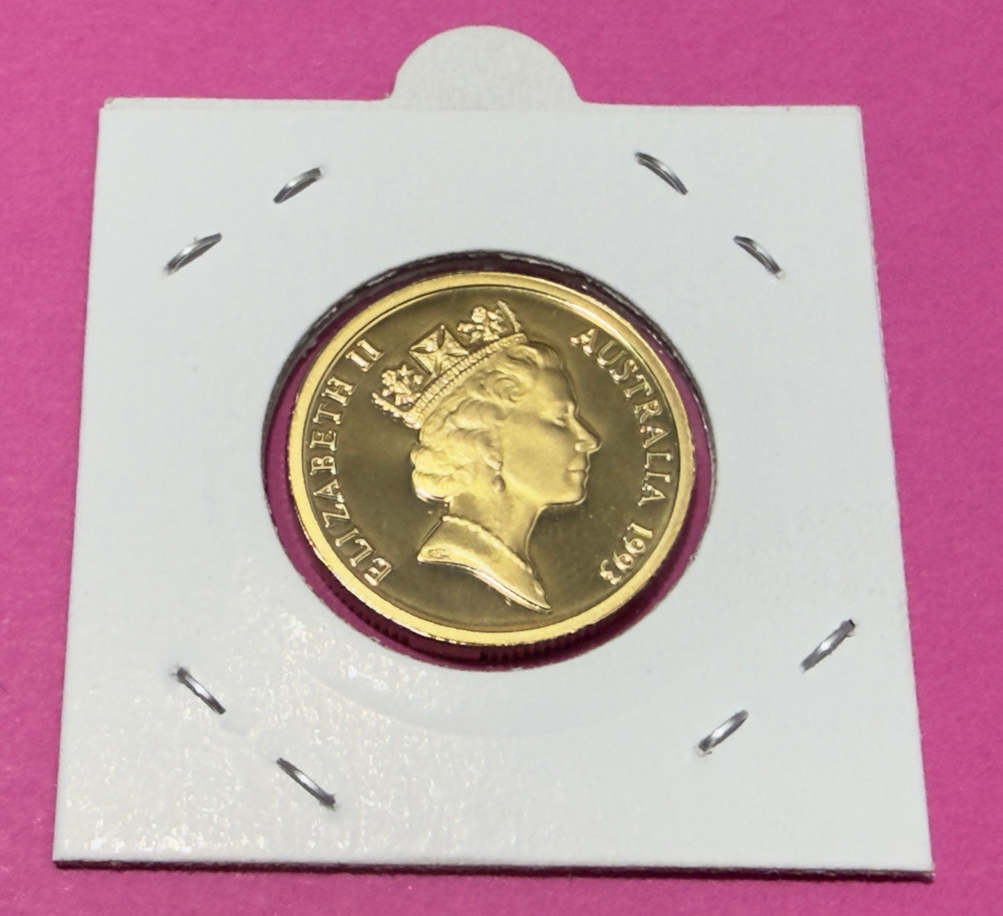 1993 $1 Proof Coin - One Dollar Water is Life Proof Coin - comes in 2x2