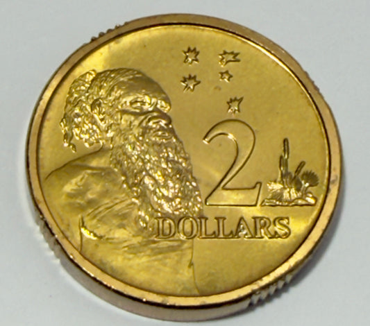 1993 $2 Coin - Choice Uncirculated - low mintage 4.115 million Ex Mint Set -2x2