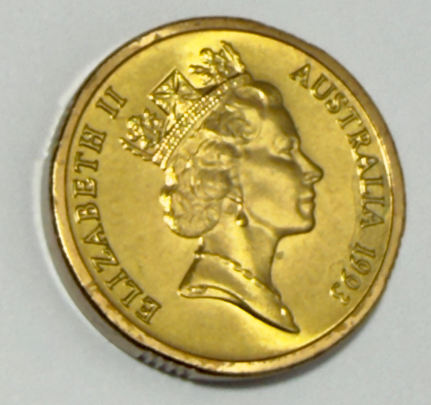 1993 $2 Coin - Choice Uncirculated - low mintage 4.115 million Ex Mint Set -2x2