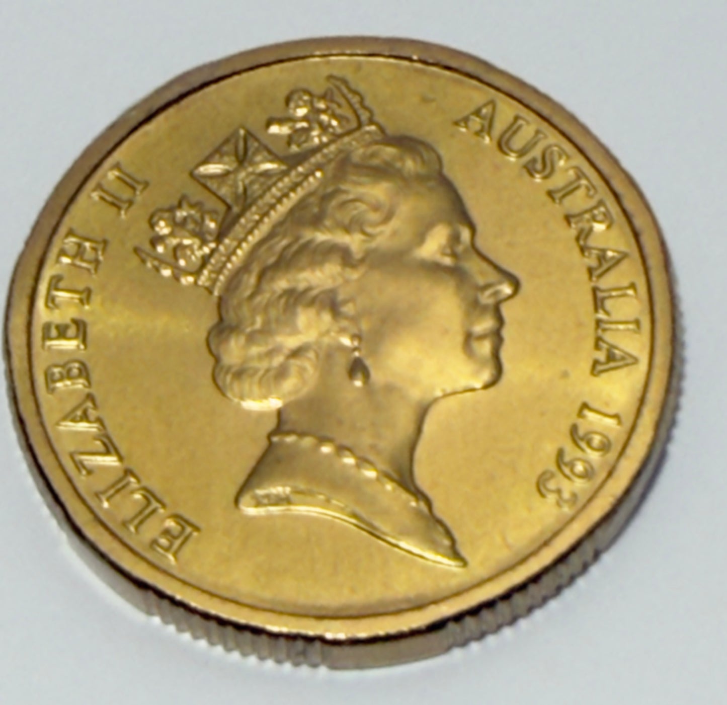 1993 $1 Coin - Choice Uncirculated - Water Is Life - ex mint set coin - in 2x2