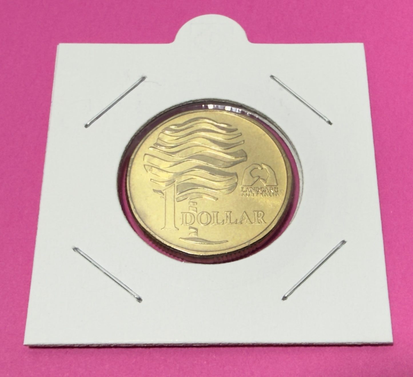 1993 $1 Coin - Choice Uncirculated - Water Is Life - ex mint set coin - in 2x2