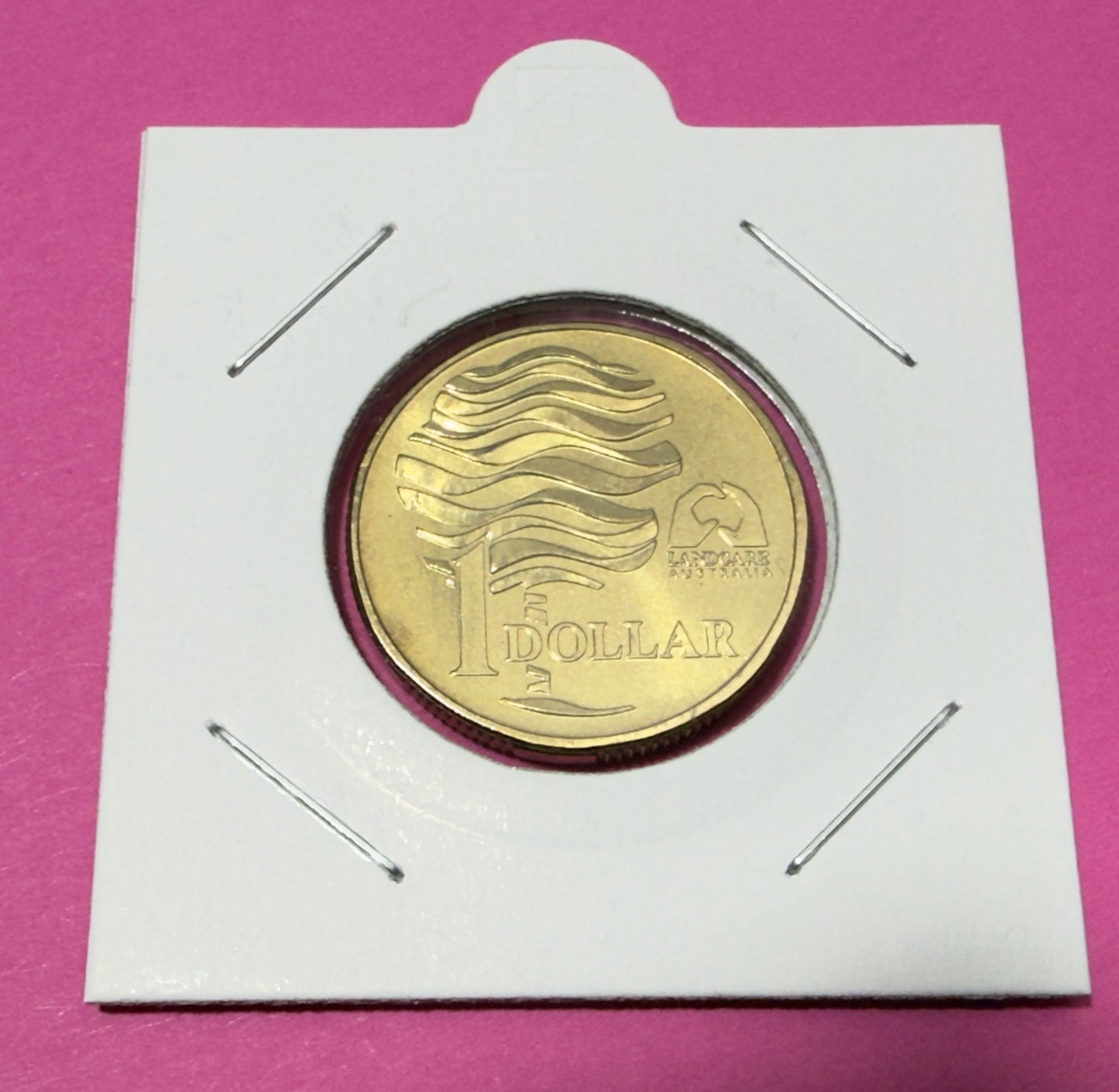 1993 $1 Coin - Choice Uncirculated - Water Is Life - ex mint set coin - in 2x2