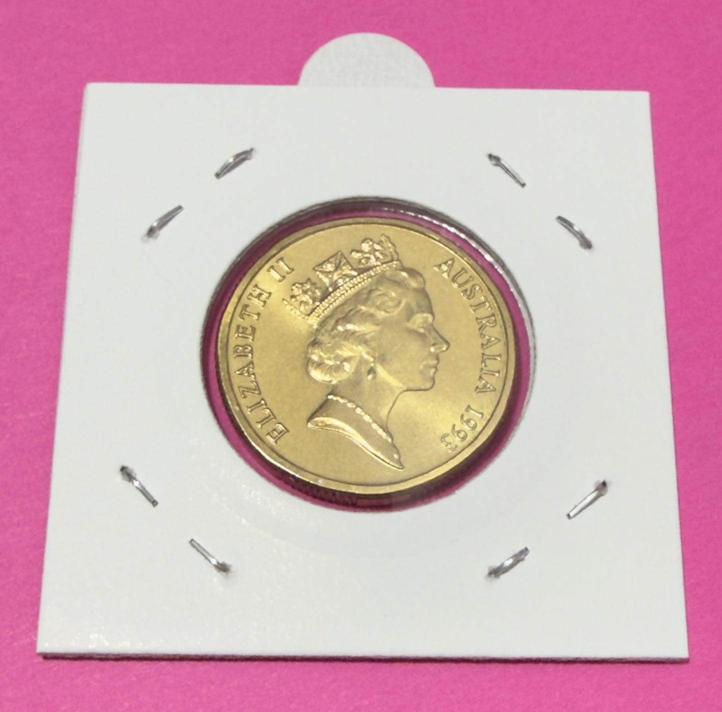 1993 $2 Coin - Choice Uncirculated - low mintage 4.115 million Ex Mint Set -2x2