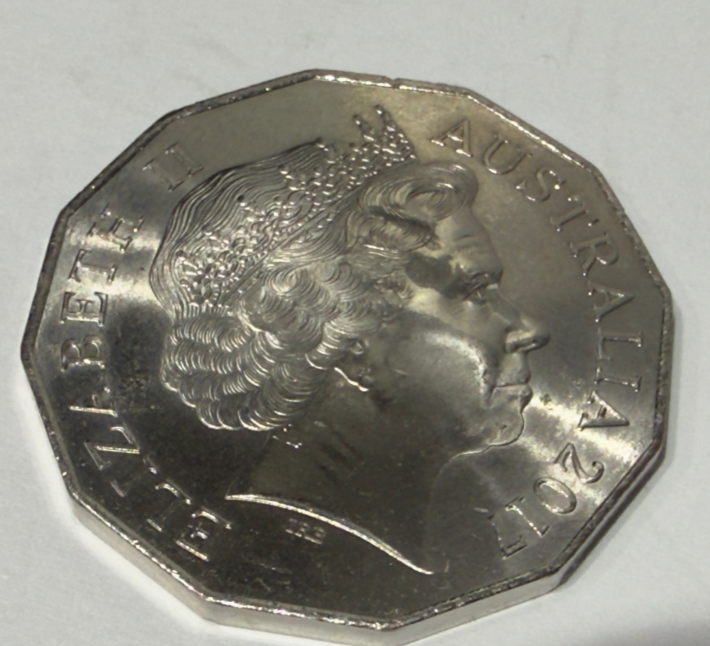 2017 50 Cent Coin - Uncirculated - Coat of Arms - comes in 2x2