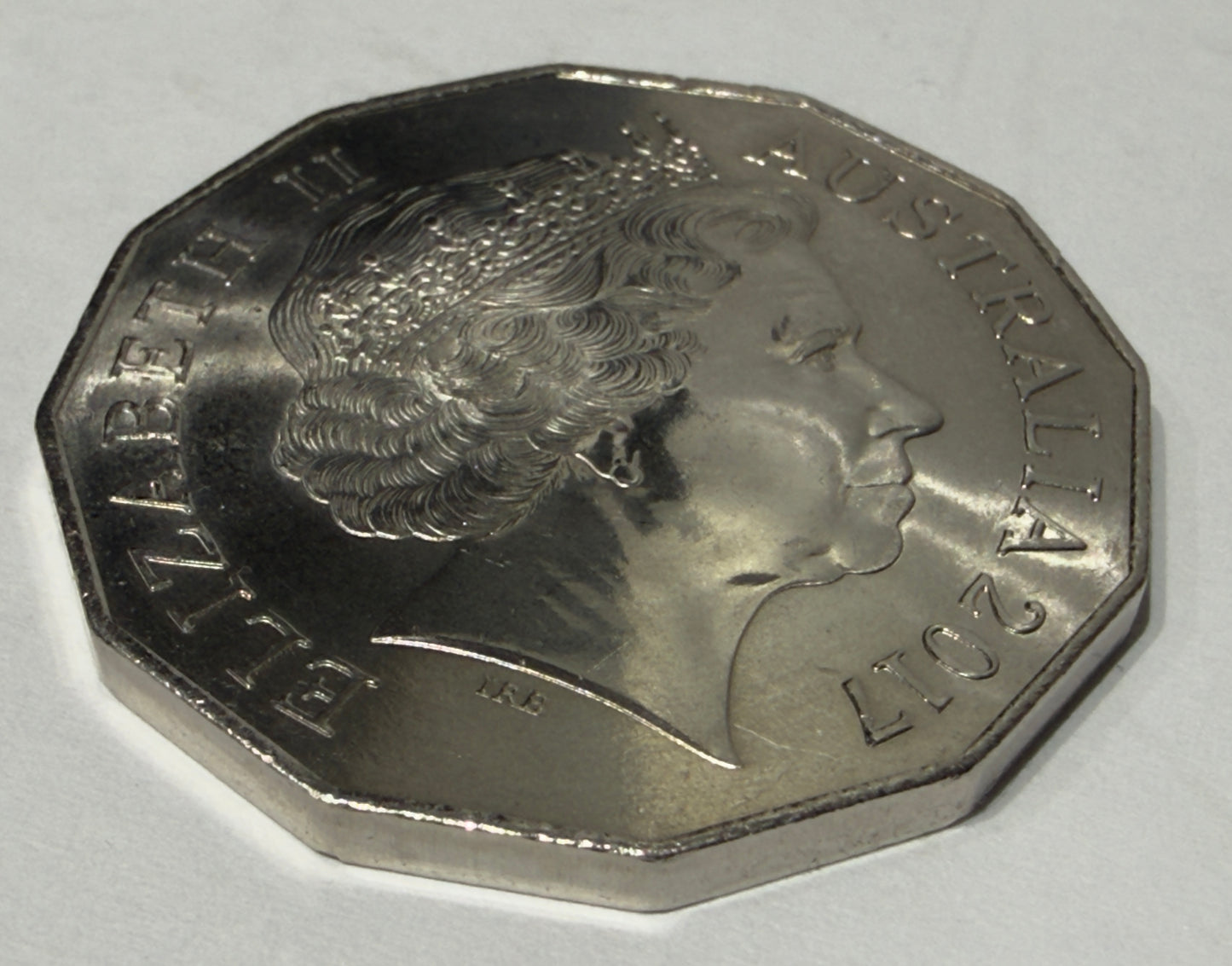 2017 50 Cent Coin - Uncirculated - Coat of Arms - comes in 2x2