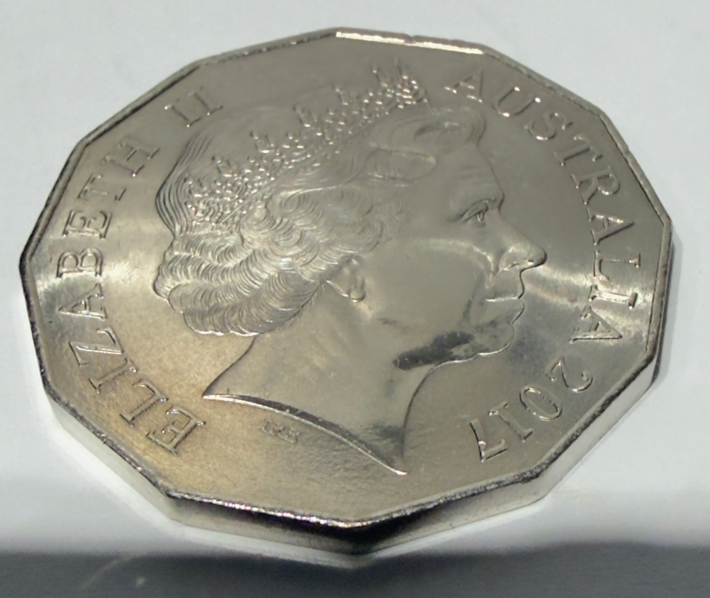 2017 50 Cent Coin - Uncirculated - Coat of Arms - comes in 2x2