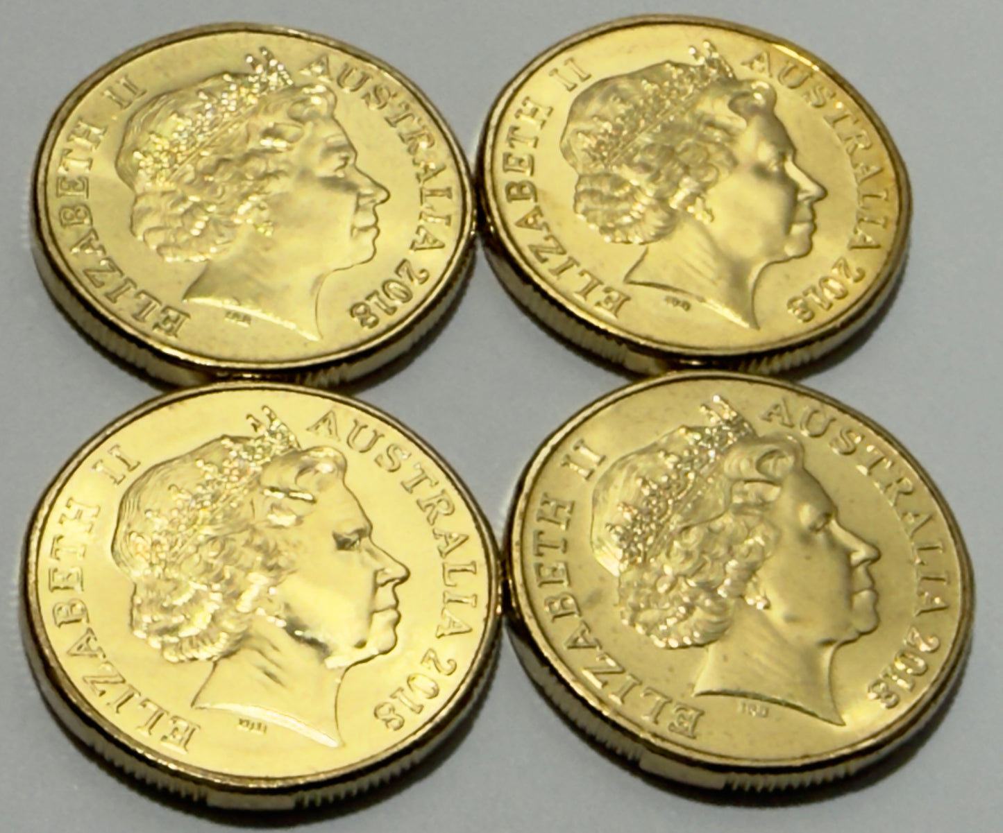 2018 $1 Commonwealth Games Set of 4 Coins - Uncirculated - come in 2x2s