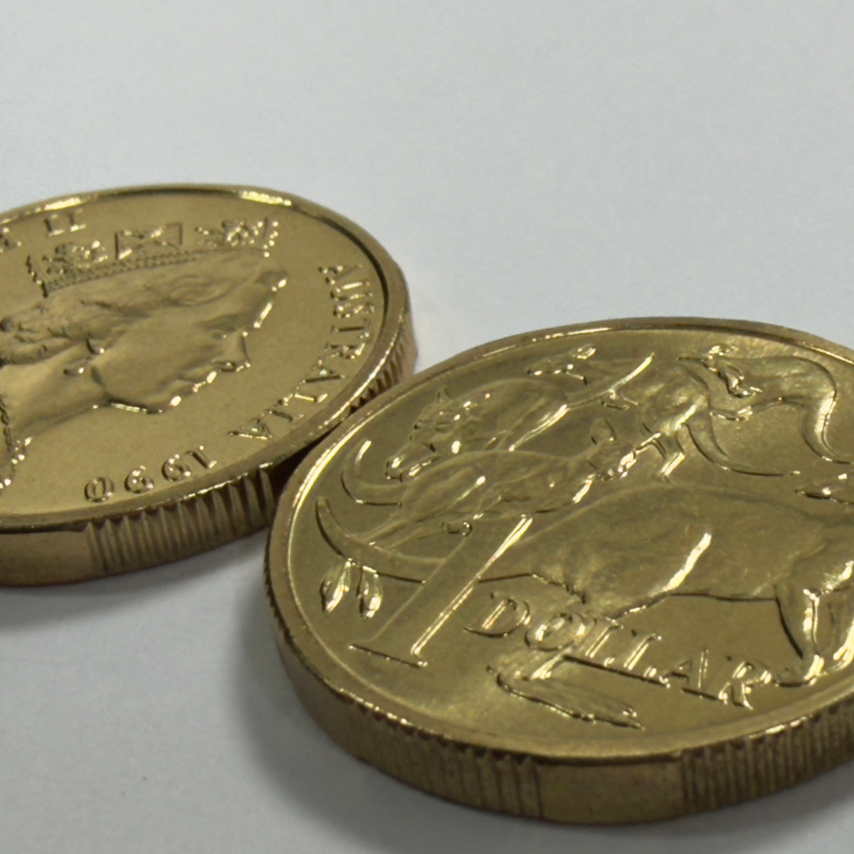 1990 $1 Coin - Choice Uncirculated - MINT SET ONLY coin - One Dollar - in 2x2