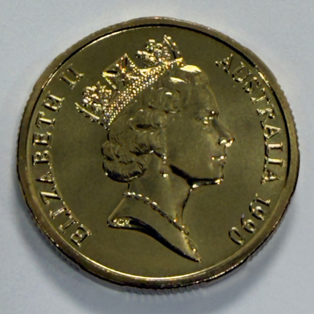 1990 $1 Coin - Choice Uncirculated - MINT SET ONLY coin - One Dollar - in 2x2