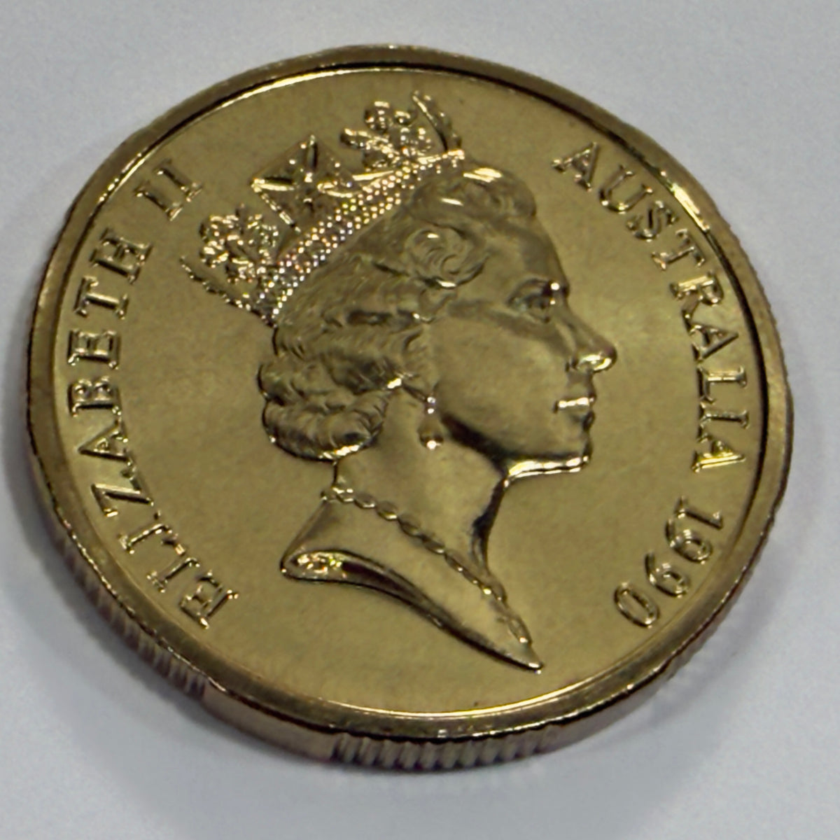 1990 $1 Coin - Choice Uncirculated - MINT SET ONLY coin - One Dollar - in 2x2
