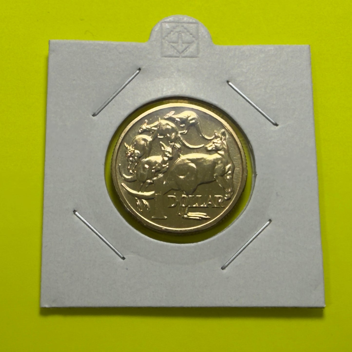 1990 $1 Coin - Choice Uncirculated - MINT SET ONLY coin - One Dollar - in 2x2