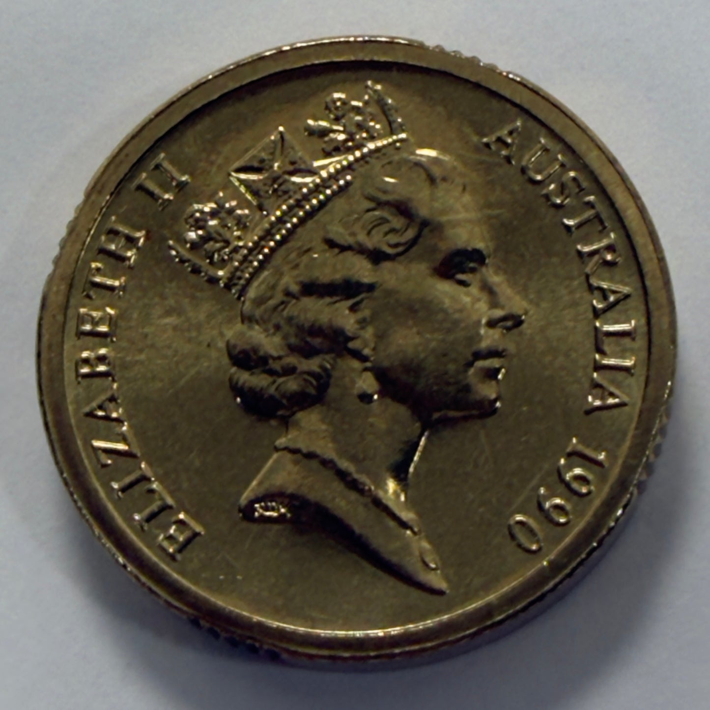 1990 $2 Coin - Choice Uncirculated - ex MINT SET coin - Two Dollar - in 2x2