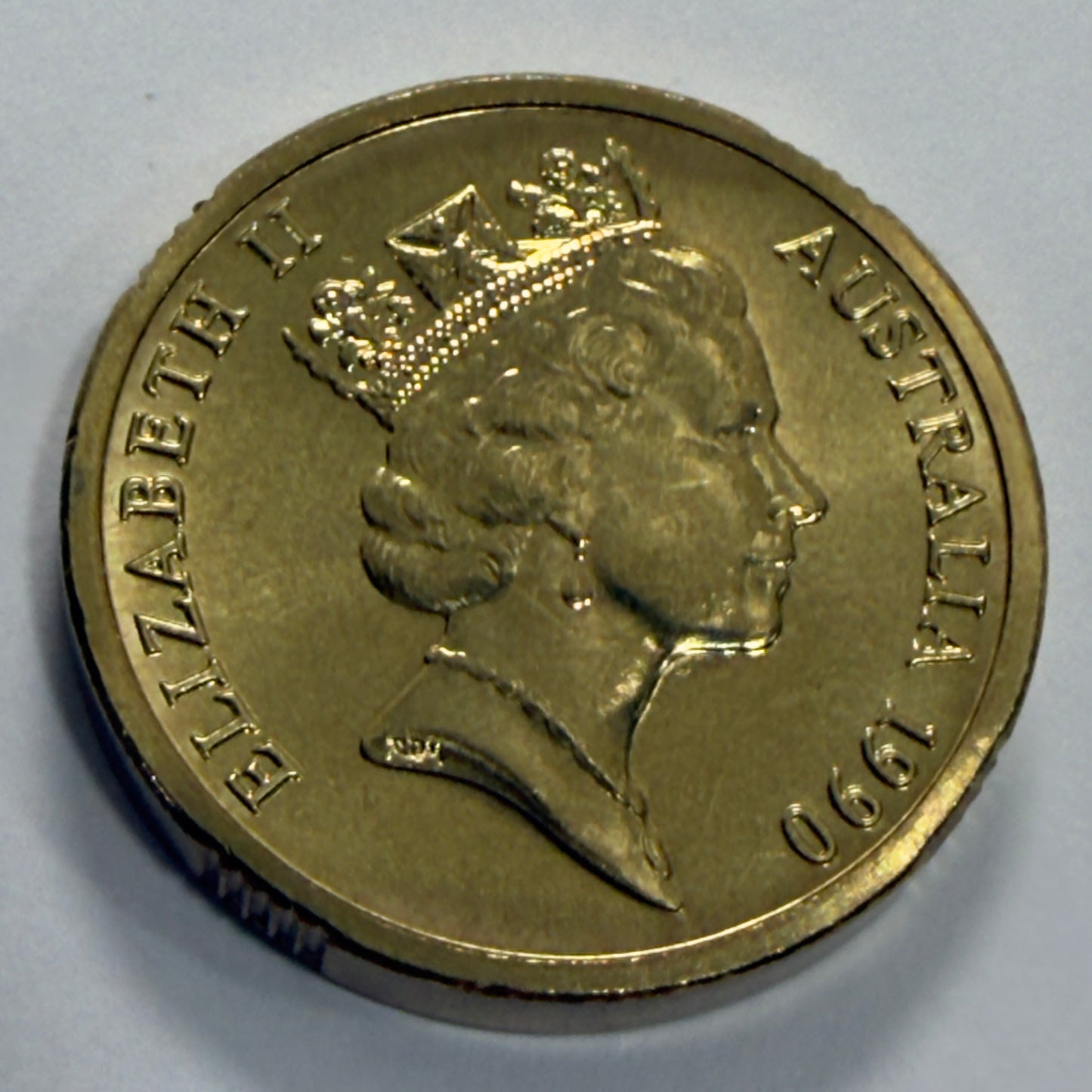 1990 $2 Coin - Choice Uncirculated - ex MINT SET coin - Two Dollar - in 2x2