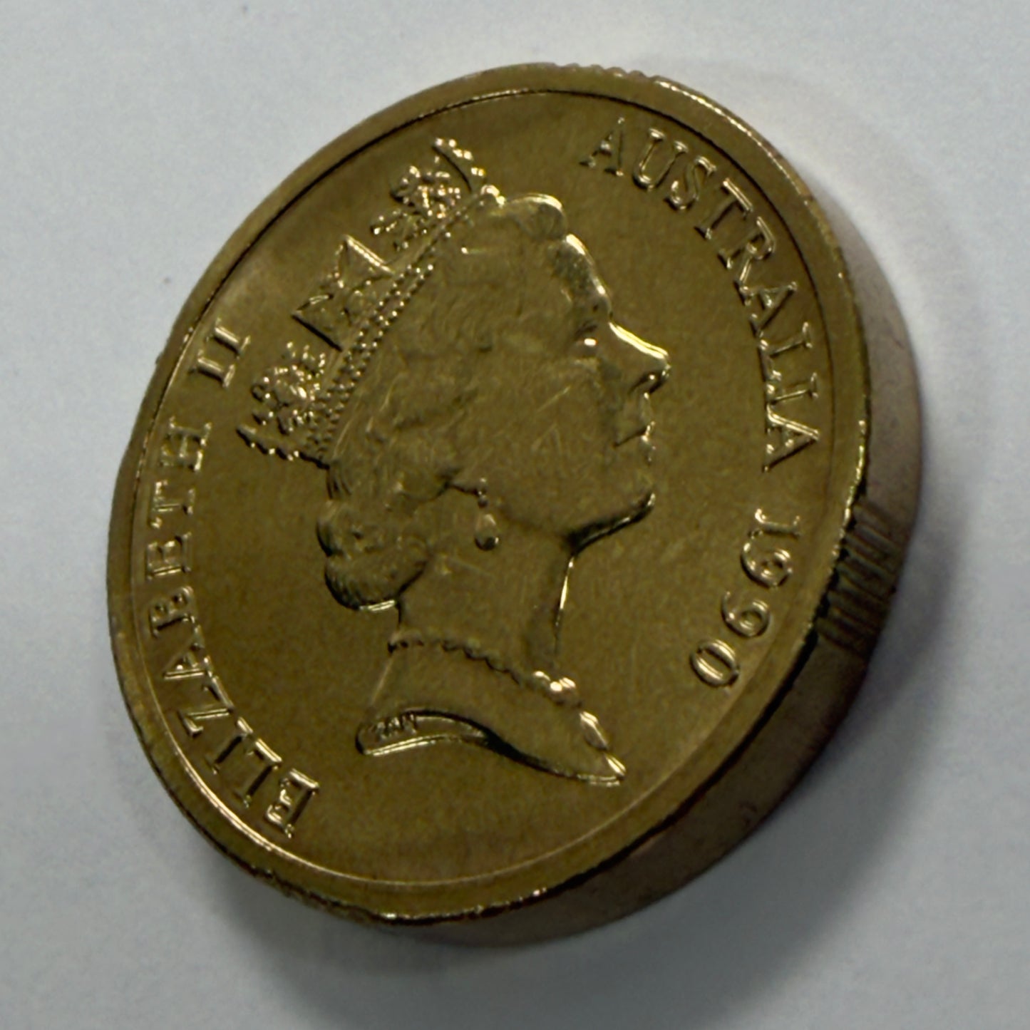 1990 $2 Coin - Choice Uncirculated - ex MINT SET coin - Two Dollar - in 2x2