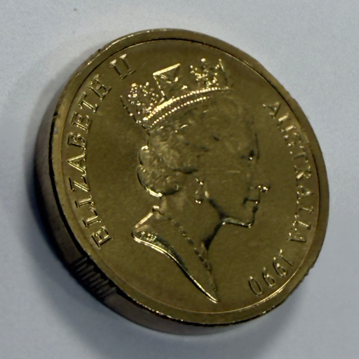 1990 $2 Coin - Choice Uncirculated - ex MINT SET coin - Two Dollar - in 2x2