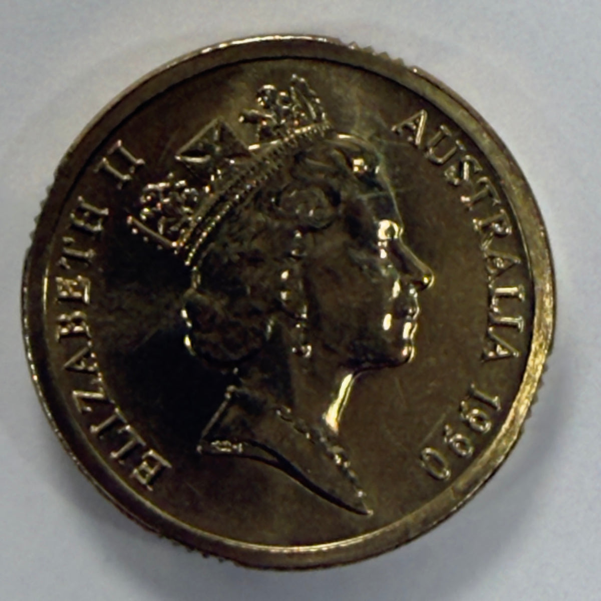 1990 $2 Coin - Choice Uncirculated - ex MINT SET coin - Two Dollar - in 2x2