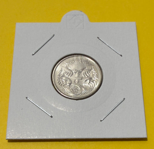 2017 5 Cent Coin - Uncirculated - ex RAM Roll - comes in 2x2