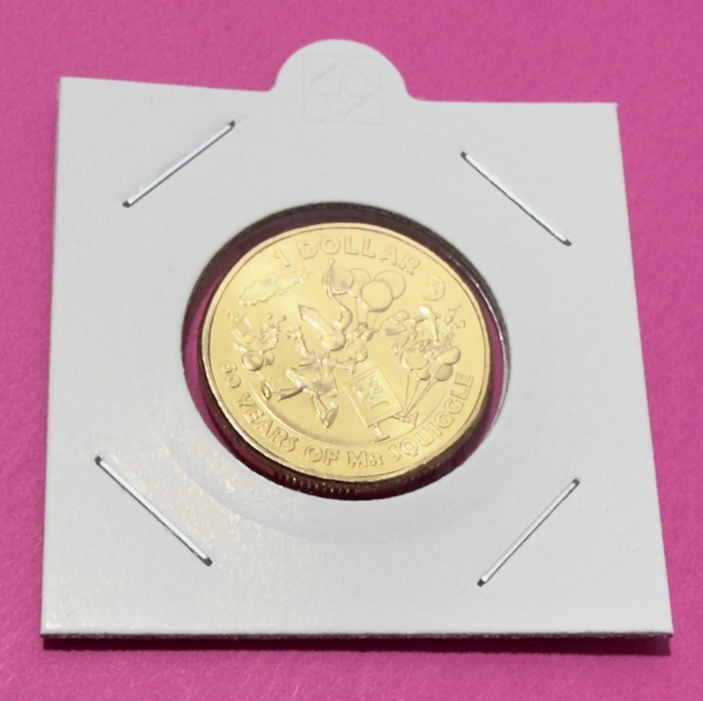2019 $1 Coin - Mr Squiggle & Friends - Uncirculated - Ex Mint set - comes in 2x2
