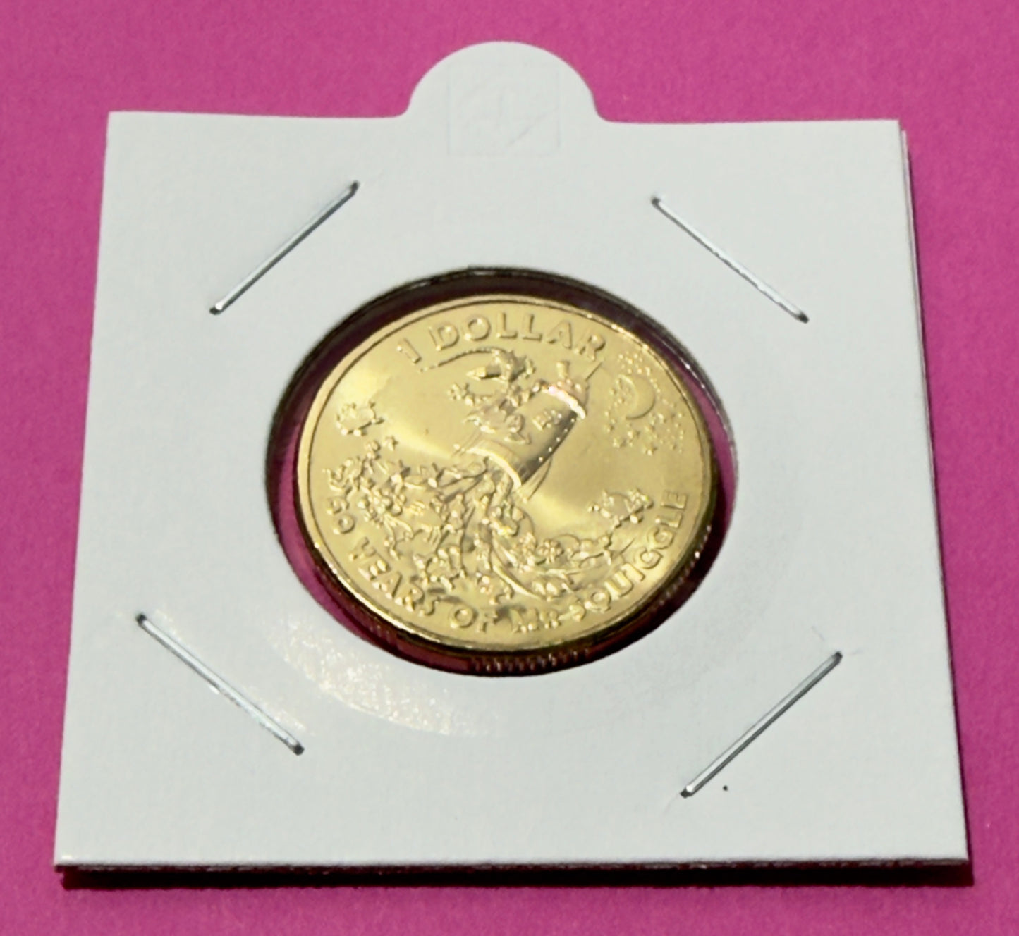 2019 $1 Coin - Mr Squiggle - Rocketship - Uncirculated - ex mint set - in 2x2