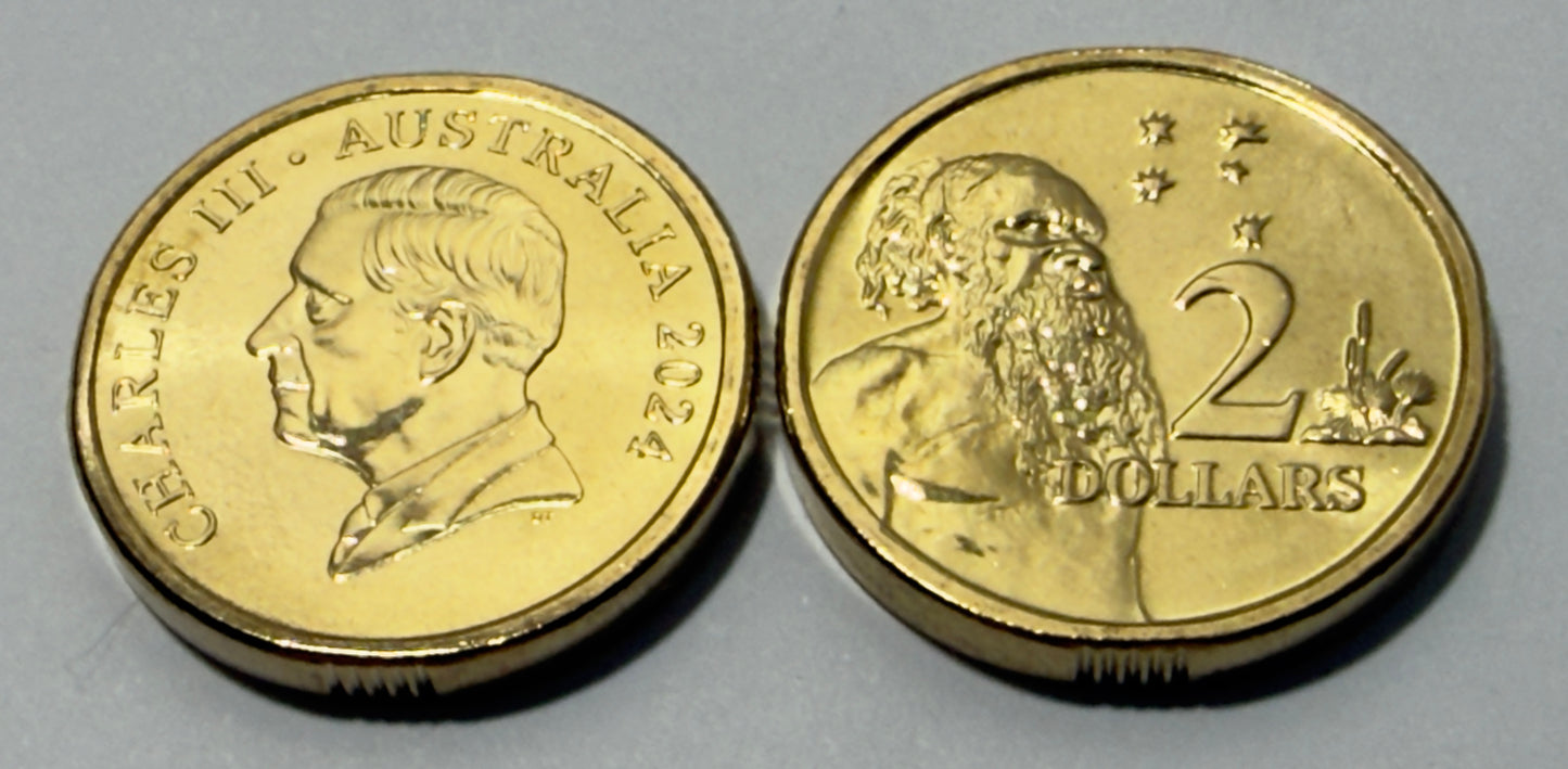 2024 $2 Elder Coin - Uncirculated - Ex Mint Roll - Two Dollar - Comes In 2x2
