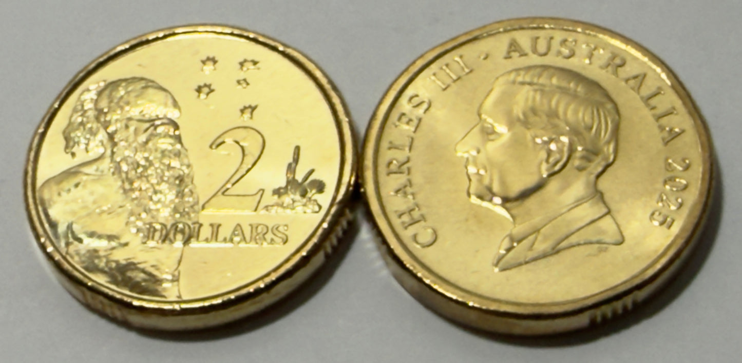 2025 $2 Elder Coin - Uncirculated - ex premium roll - comes in 2x2