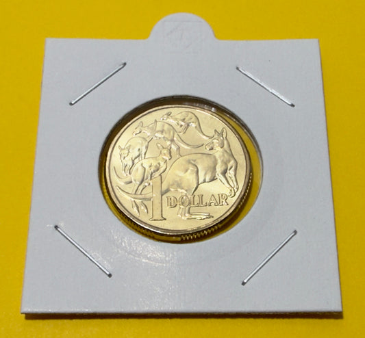 2023 One Dollar $1 coin KING CHARLES - Uncirculated - Mob Roos Australia ex Roll