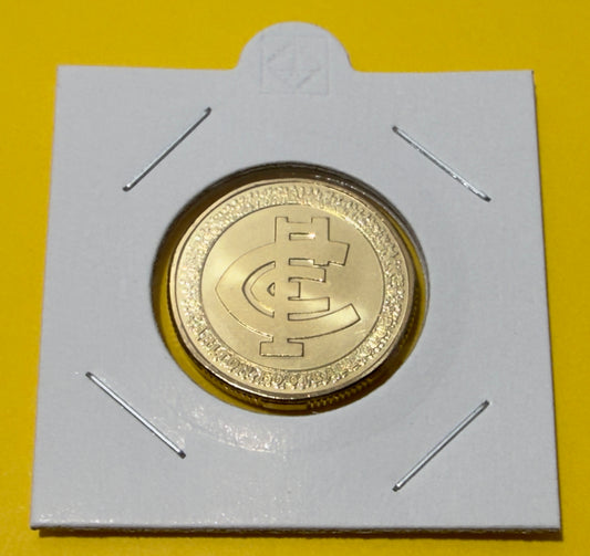 2023 AFL $1 Carlton Football Club Coin - Uncirculated - comes in 2x2