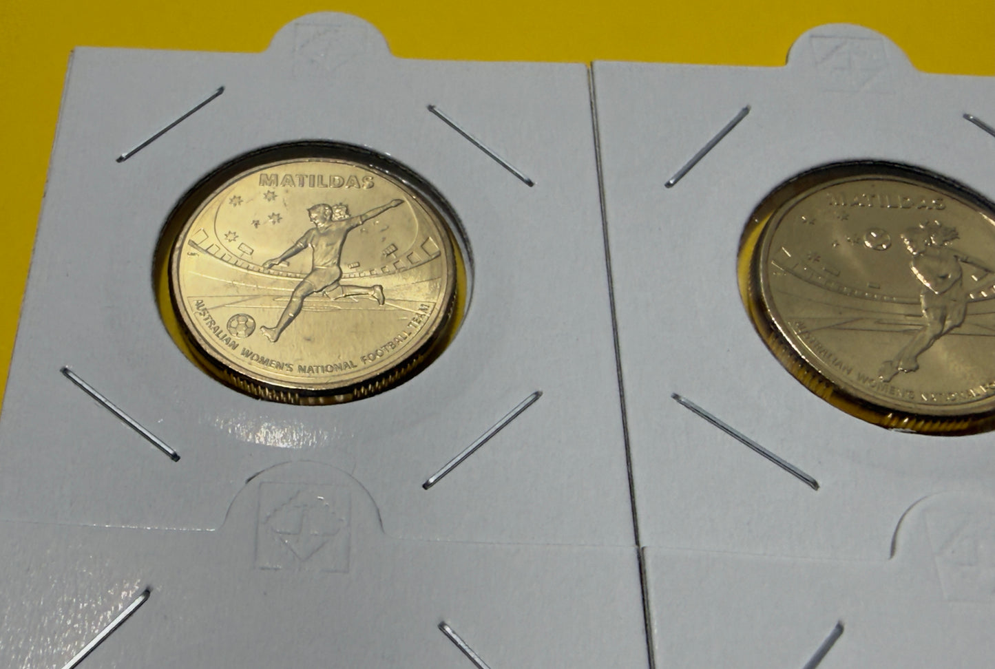 2023 $1 Matildas 4 Coin Set - Uncirculated - One Dollar Matildas Set - in 2x2s