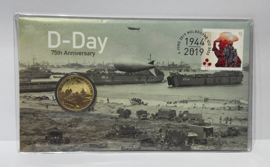 2019 D-Day 75th Anniversary $1 PNC