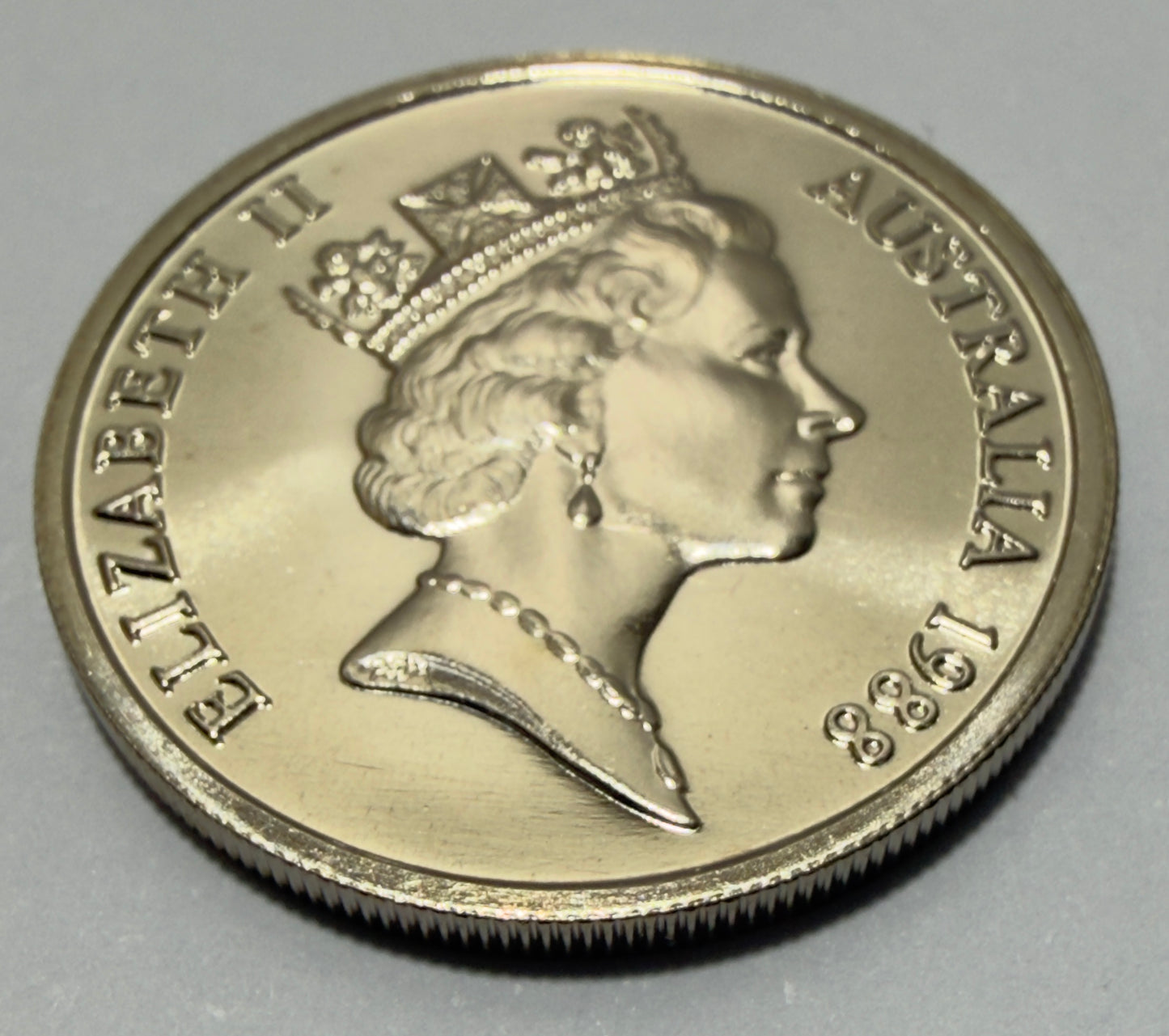 1988 10 Cent Coin - Choice Uncirculated - Ten Cent - ex mint set coin - in 2x2
