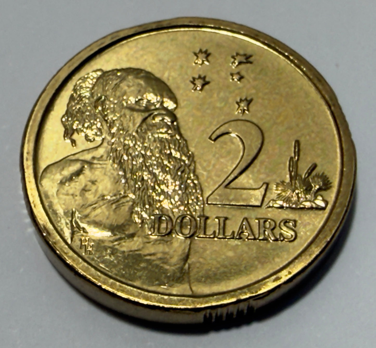 1988 $2 Coin - Choice Uncirculated - HH Horst Hahne - ex mint set - in 2x2
