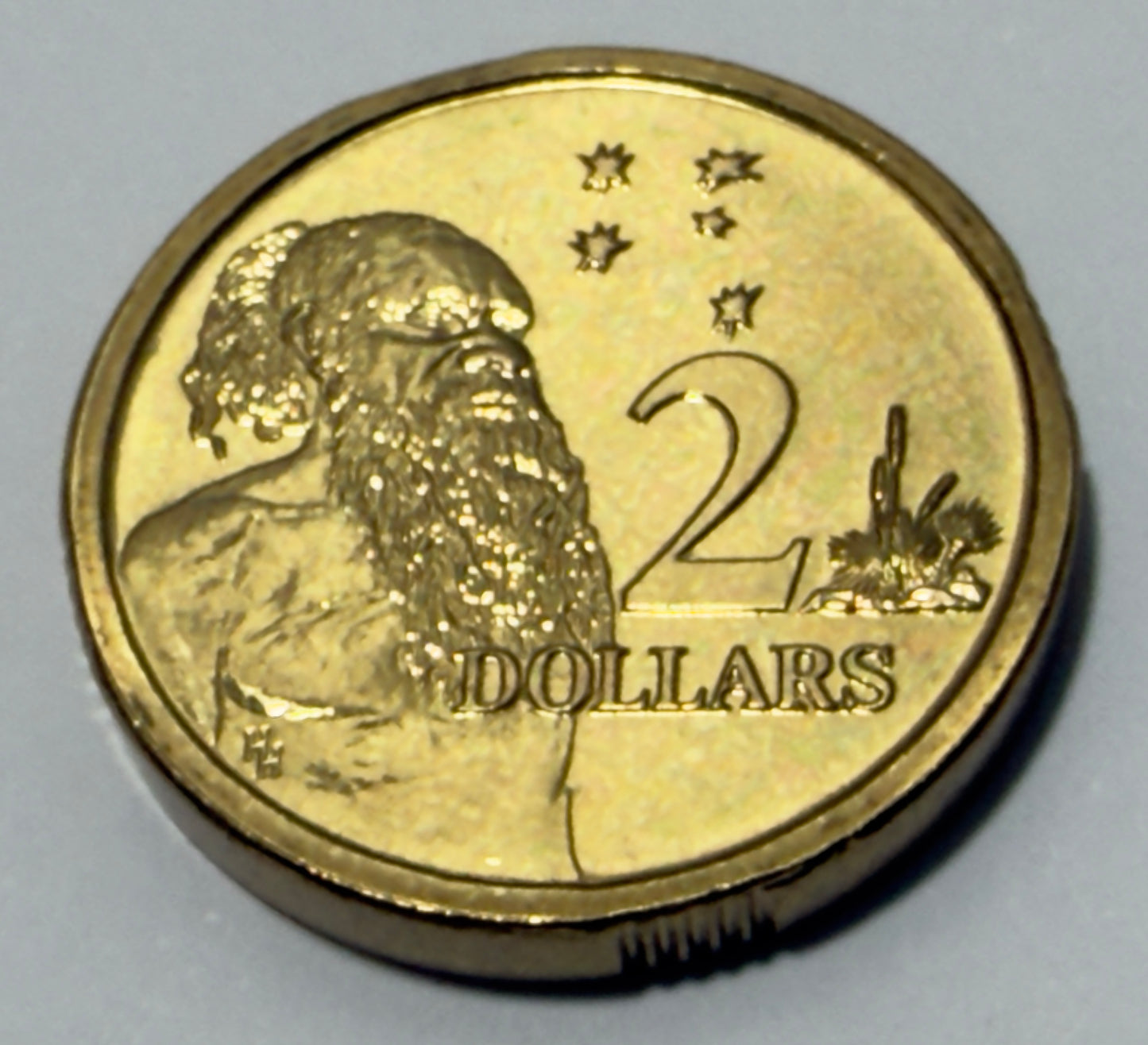 1988 $2 Coin - Choice Uncirculated - HH Horst Hahne - ex mint set - in 2x2