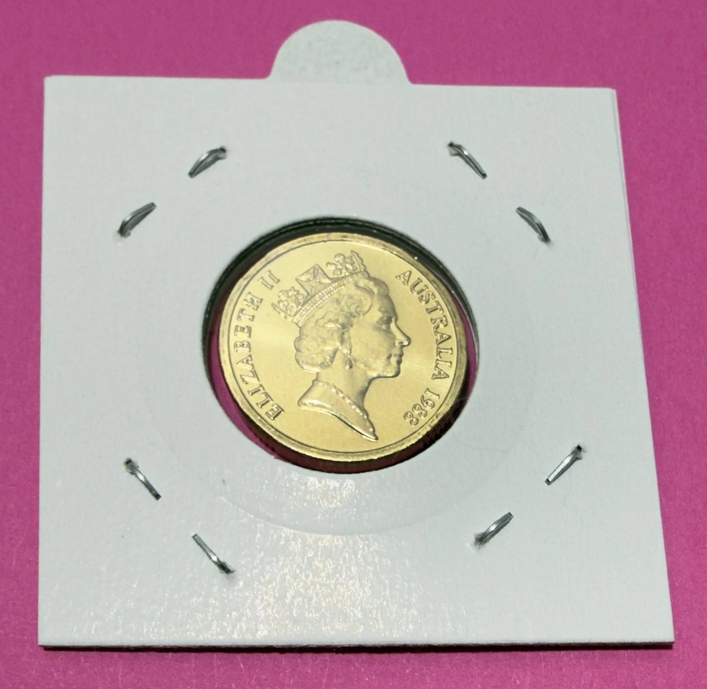 1988 $2 Coin - Choice Uncirculated - HH Horst Hahne - ex mint set - in 2x2