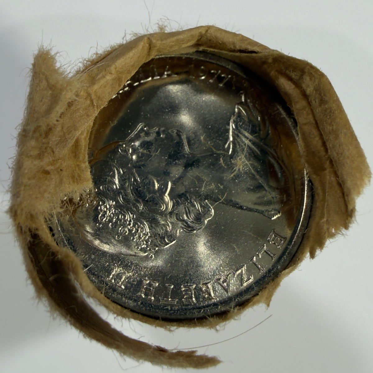 1977 10 Cent Coin - Uncirculated - Ten Cent 10c - ex RAM Roll - comes in 2x2