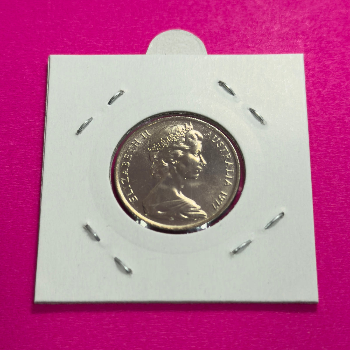 1977 10 Cent Coin - Uncirculated - Ten Cent 10c - ex RAM Roll - comes in 2x2