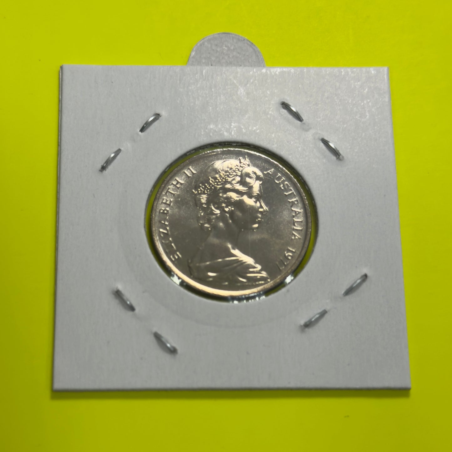 1977 10 Cent Coin - Uncirculated - Ten Cent 10c - ex RAM Roll - comes in 2x2
