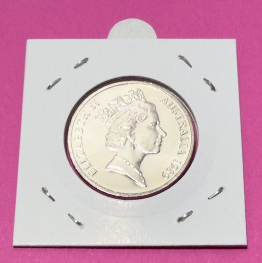 1989 20 Cent Coin - Choice Uncirculated - mint set only coin - comes in 2x2