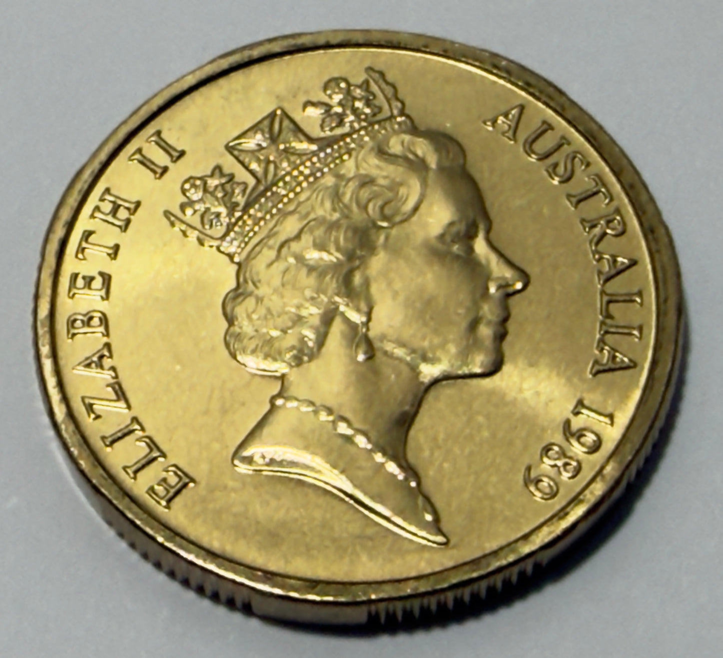 1989 $1 Coin - Mob Of Roos - Uncirculated - mint set ONLY - One Dollar - in 2x2