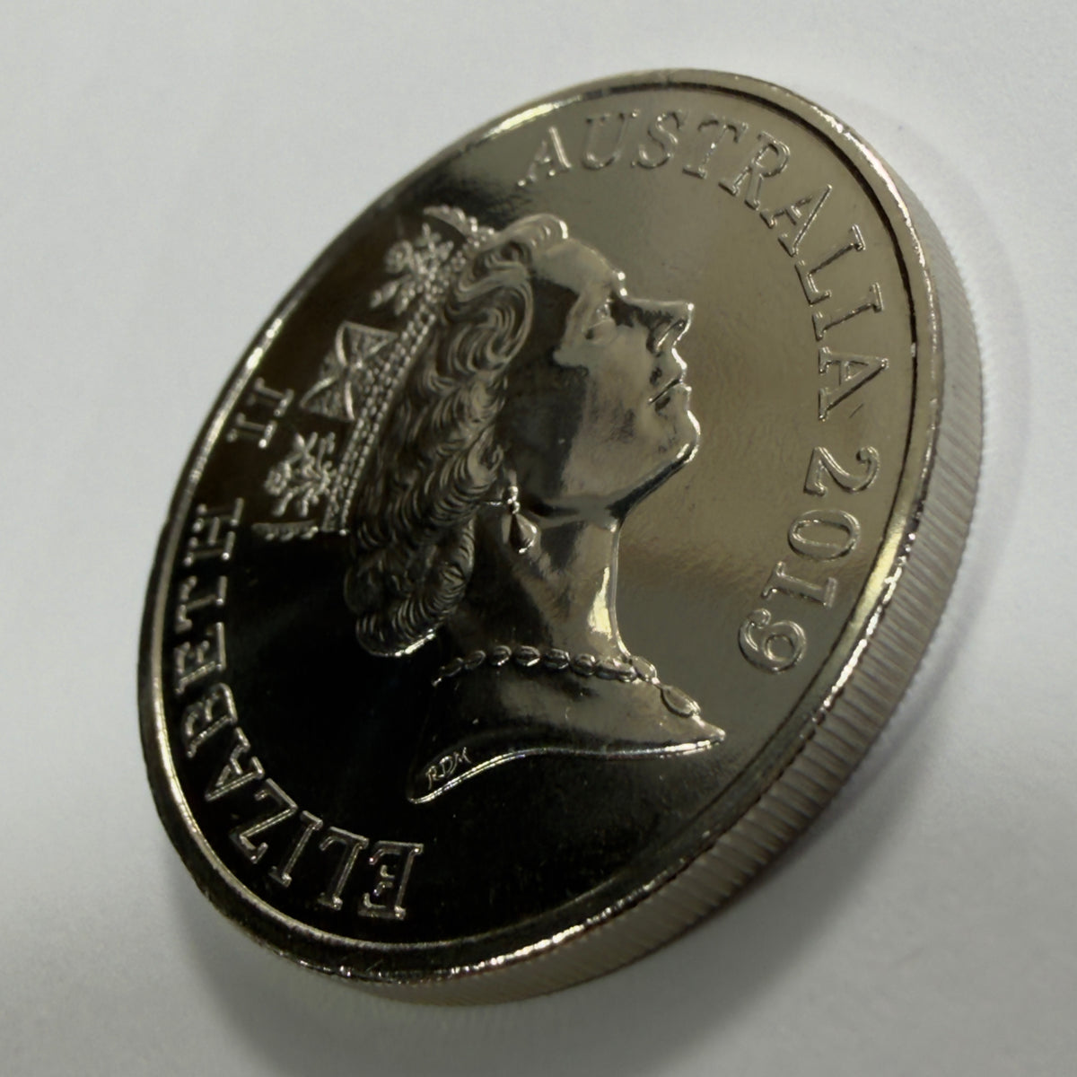 2019 20 Cent 3rd Effigy - Raphael Maklouf - Uncirculated - only 8987 made - 2x2