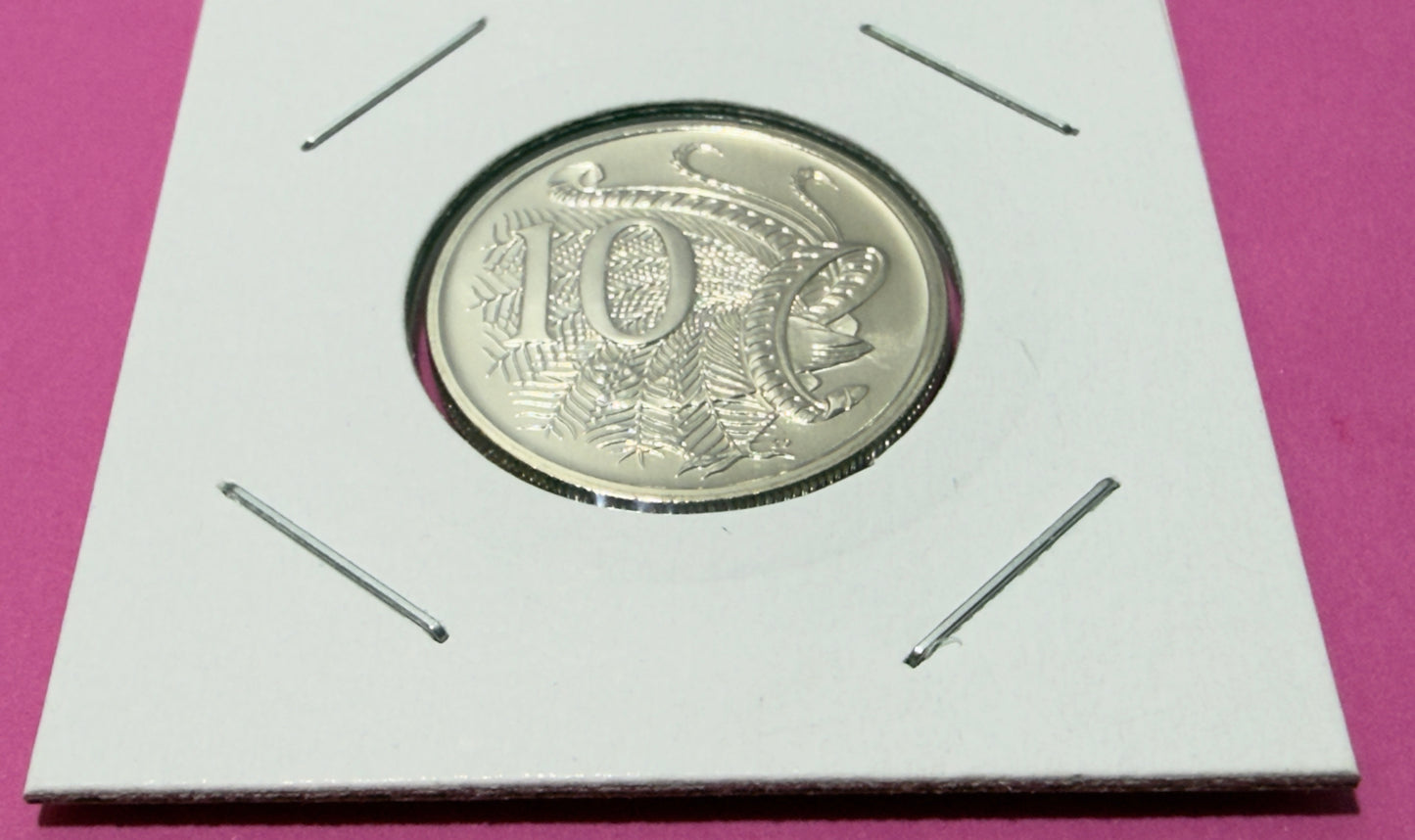 1989 10 Cent Coin - Choice Uncirculated - ex mint set - comes in 2x2