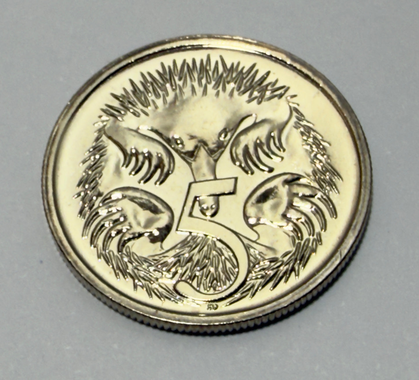 1989 5 Cent Coin - Choice Uncirculated - Ex Mint Set - comes in 2x2
