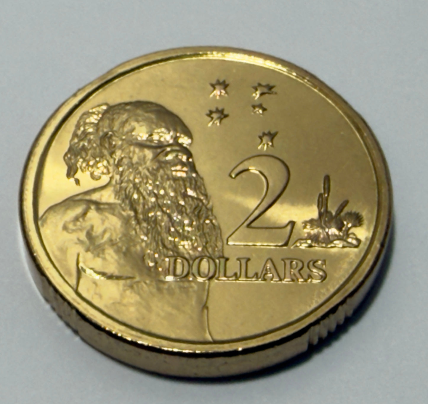 2000 Two Dollar Coin - Elder $2 - Choice Uncirculated - ex mint set - in 2x2