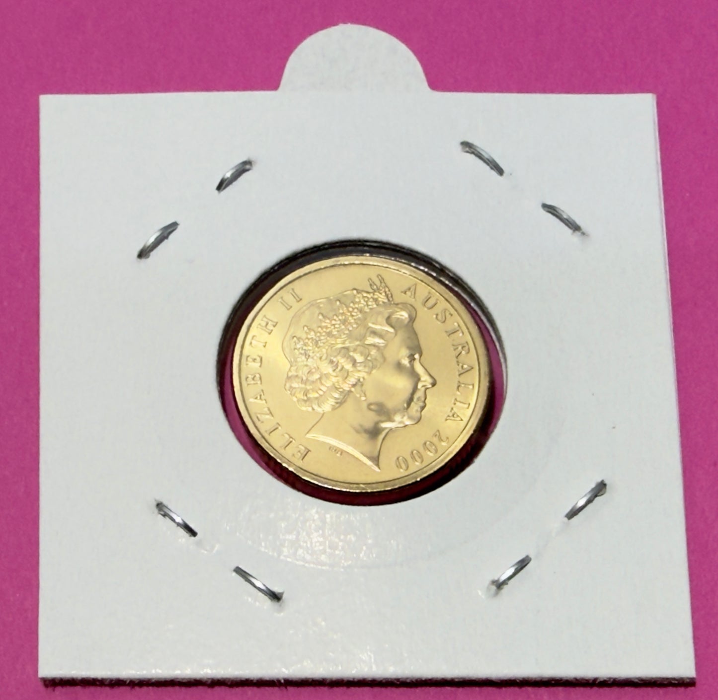 2000 Two Dollar Coin - Elder $2 - Choice Uncirculated - ex mint set - in 2x2