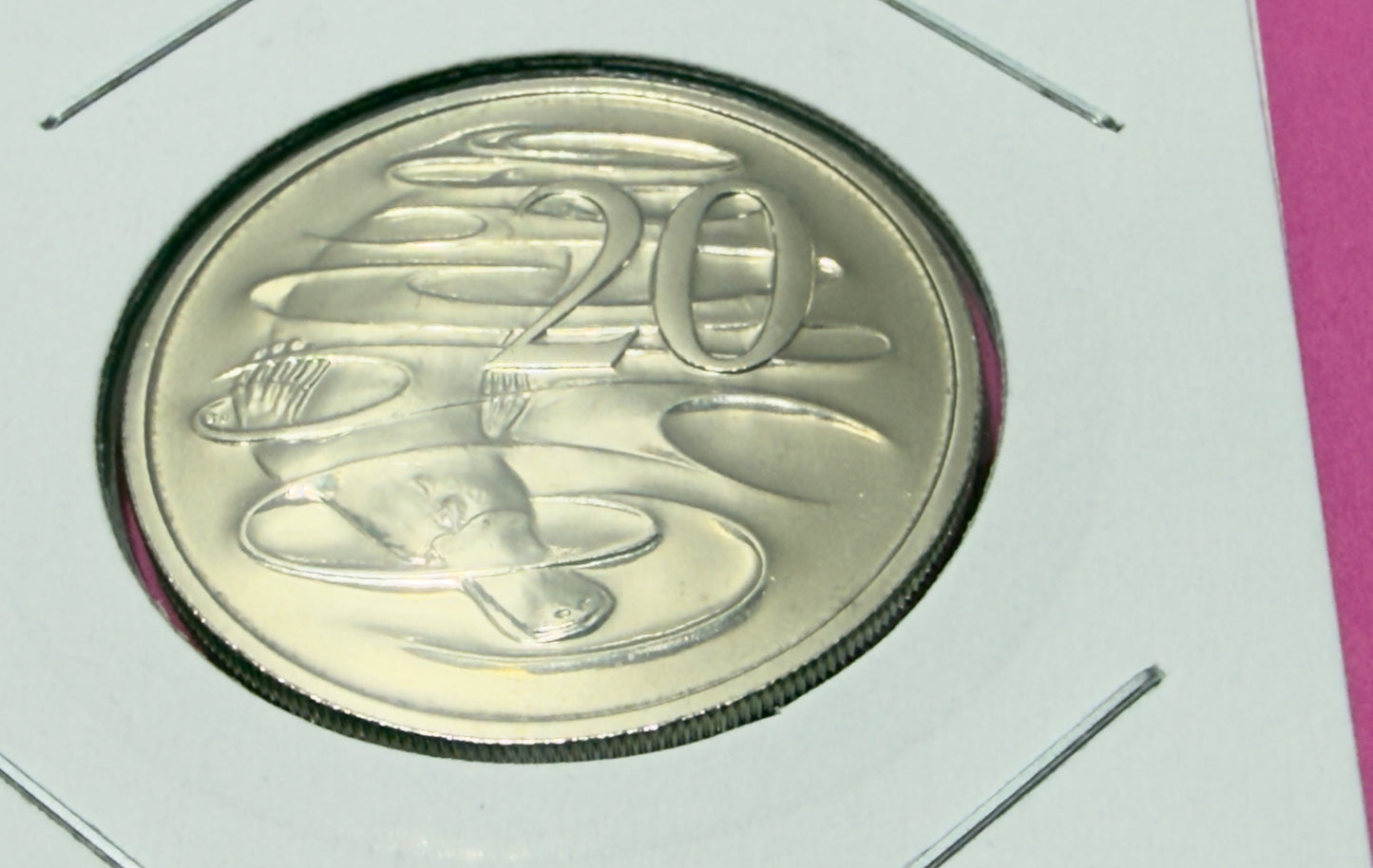 2000 20 Cent Coin - Choice Uncirculated - Twenty Cent ex mint set - in 2x2