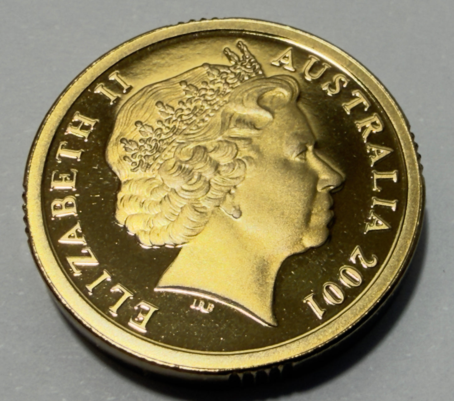 2001 $2 Proof Coin - comes in 2x2 - Aboriginal Elder Two Dollar